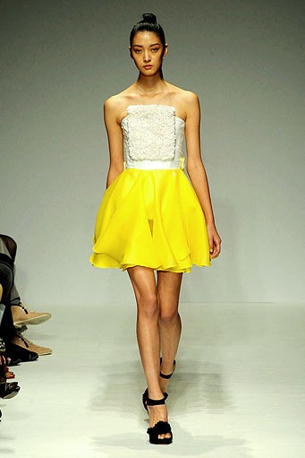 Emilio De La Morena, Spring/Summer 2012. London Fashion Week 2012. [Photo by Stuart Wilson/Getty Images]