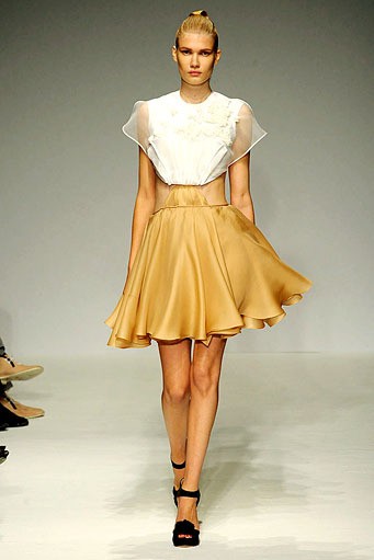 Emilio De La Morena, Spring/Summer 2012. London Fashion Week 2012. [Photo by Stuart Wilson/Getty Images]