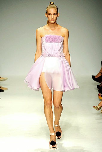 Emilio De La Morena, Spring/Summer 2012. London Fashion Week 2012. [Photo by Stuart Wilson/Getty Images]