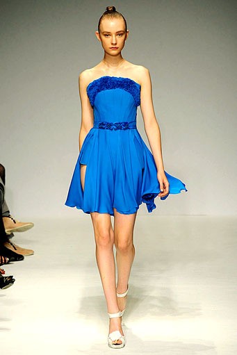 Emilio De La Morena, Spring/Summer 2012. London Fashion Week 2012. [Photo by Stuart Wilson/Getty Images]