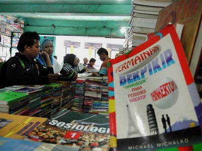Penjualan Buku Bekas Meredup