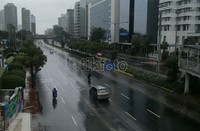 Sebelumnya, masyarakat Jakarta memenuhi jalanan ini. Hasan Alhabshy/detikcom