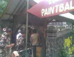 Permainan Paint Ball Bisa Dinikmati di Taman Safari Prigen