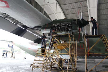 Ini Jadwal Servis Pesawat C-130 Hercules TNI AU