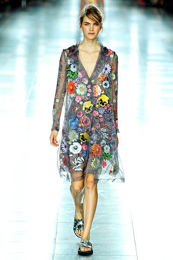 Christopher Kane, Spring/Summer 2012. London Fashion Week 2012. [Photo by Stuart Wilson/Getty Images]