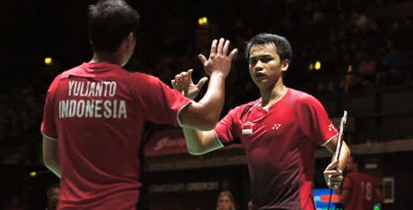 Lolos, Alvent/Hendra Tantang Unggulan Kedua
