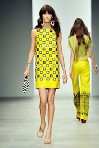 Holly Fulton, Spring/Summer 2012. London Fashion Week 2012. [Photo by Gareth Cattermole/Getty Images]