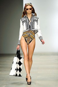 Holly Fulton, Spring/Summer 2012. London Fashion Week 2012. [Photo by Gareth Cattermole/Getty Images]