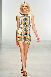 Holly Fulton, Spring/Summer 2012. London Fashion Week 2012. [Photo by Gareth Cattermole/Getty Images]