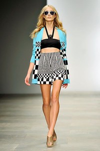 Holly Fulton, Spring/Summer 2012. London Fashion Week 2012. [Photo by Gareth Cattermole/Getty Images]