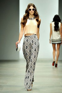 Holly Fulton, Spring/Summer 2012. London Fashion Week 2012. [Photo by Gareth Cattermole/Getty Images]