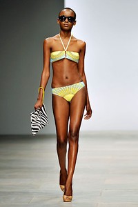 Holly Fulton, Spring/Summer 2012. London Fashion Week 2012. [Photo by Gareth Cattermole/Getty Images]