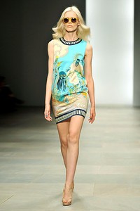 Holly Fulton, Spring/Summer 2012. London Fashion Week 2012. [Photo by Gareth Cattermole/Getty Images]