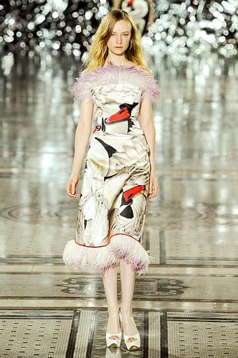 Giles, Spring/Summer 2012. London Fashion Week 2012. [Photo by Stuart Wilson/Getty Images]