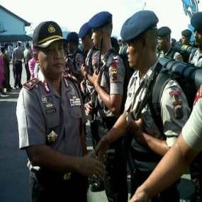 Back up Pengamanan, 210 Brimob Jateng Dikirim ke Kotawaringin Barat