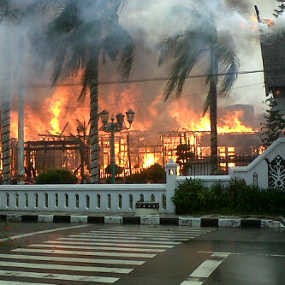Tersangka Pembakaran Rumah Bupati Kotawaringin Barat Jadi 6 Orang 