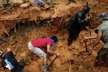 Longsor Landa Filipina, 25 Orang Tewas & 100 Hilang