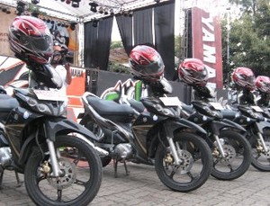 90 Motor Yamaha Jadi Motor Resmi PON 2012
