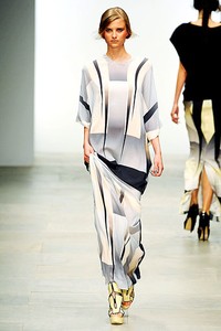 Jean Pierre Braganza, Spring/Summer 2012. London Fashion Week 2012. [Photo by Gareth Cattermole/Getty Images]