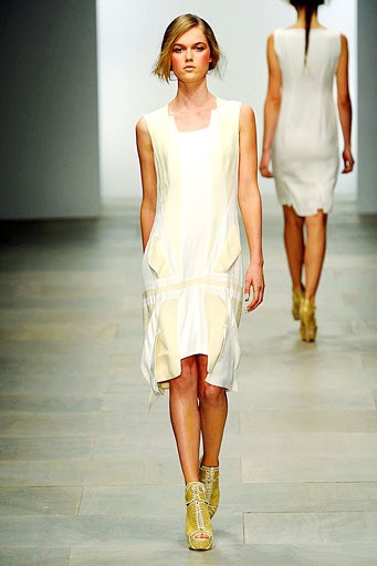 Jean Pierre Braganza, Spring/Summer 2012. London Fashion Week 2012. [Photo by Gareth Cattermole/Getty Images]