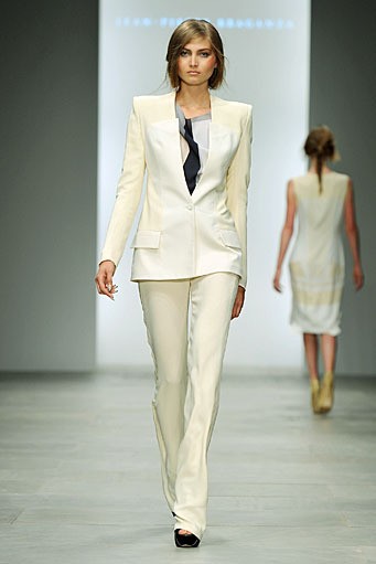 Jean Pierre Braganza, Spring/Summer 2012. London Fashion Week 2012. [Photo by Gareth Cattermole/Getty Images]