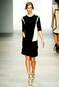 Jean Pierre Braganza, Spring/Summer 2012. London Fashion Week 2012. [Photo by Gareth Cattermole/Getty Images]