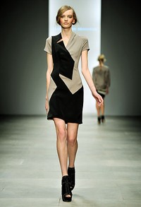 Jean Pierre Braganza, Spring/Summer 2012. London Fashion Week 2012. [Photo by Gareth Cattermole/Getty Images]