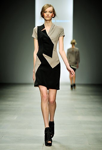 Jean Pierre Braganza, Spring/Summer 2012. London Fashion Week 2012. [Photo by Gareth Cattermole/Getty Images]