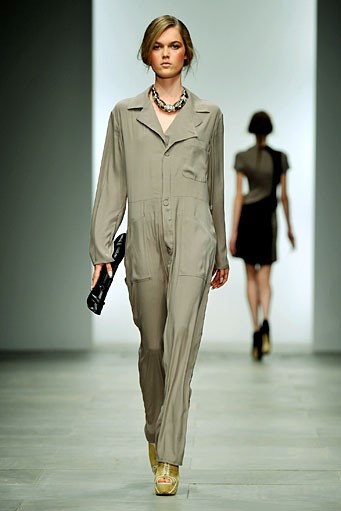 Jean Pierre Braganza, Spring/Summer 2012. London Fashion Week 2012. [Photo by Gareth Cattermole/Getty Images]