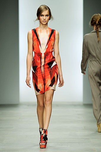 Jean Pierre Braganza, Spring/Summer 2012. London Fashion Week 2012. [Photo by Gareth Cattermole/Getty Images]