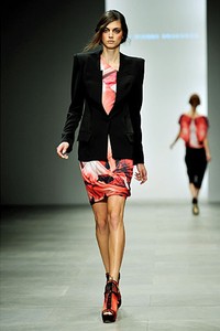 Jean Pierre Braganza, Spring/Summer 2012. London Fashion Week 2012. [Photo by Gareth Cattermole/Getty Images]