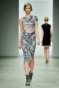 Jean Pierre Braganza, Spring/Summer 2012. London Fashion Week 2012. [Photo by Gareth Cattermole/Getty Images]