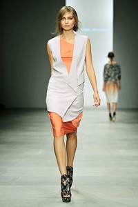 Jean Pierre Braganza, Spring/Summer 2012. London Fashion Week 2012. [Photo by Gareth Cattermole/Getty Images]