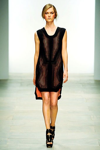 Jean Pierre Braganza, Spring/Summer 2012. London Fashion Week 2012. [Photo by Gareth Cattermole/Getty Images]