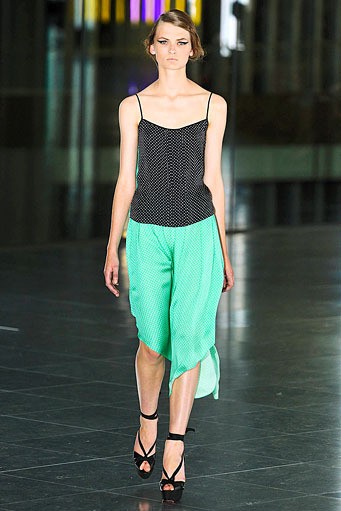 Jonathan Saunders, Spring/Summer 2012. London Fashion Week 2012. [Photo by Stuart Wilson/Getty Images]