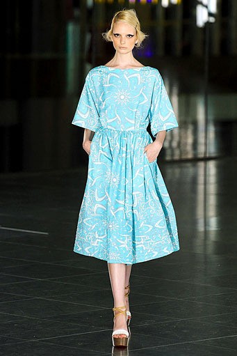 Jonathan Saunders, Spring/Summer 2012. London Fashion Week 2012. [Photo by Stuart Wilson/Getty Images]
