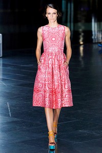 Jonathan Saunders, Spring/Summer 2012. London Fashion Week 2012. [Photo by Stuart Wilson/Getty Images]