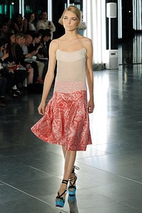 Jonathan Saunders, Spring/Summer 2012. London Fashion Week 2012. [Photo by Stuart Wilson/Getty Images]