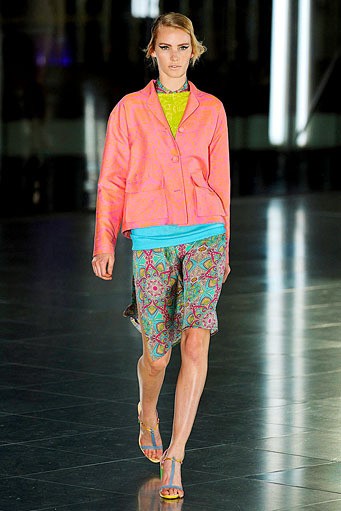 Jonathan Saunders, Spring/Summer 2012. London Fashion Week 2012. [Photo by Stuart Wilson/Getty Images]