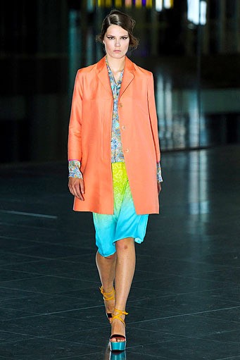 Jonathan Saunders, Spring/Summer 2012. London Fashion Week 2012. [Photo by Stuart Wilson/Getty Images]