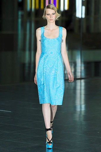 Jonathan Saunders, Spring/Summer 2012. London Fashion Week 2012. [Photo by Stuart Wilson/Getty Images]