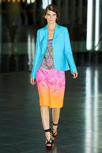 Jonathan Saunders, Spring/Summer 2012. London Fashion Week 2012. [Photo by Stuart Wilson/Getty Images]