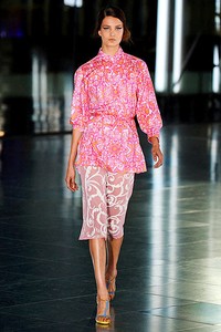 Jonathan Saunders, Spring/Summer 2012. London Fashion Week 2012. [Photo by Stuart Wilson/Getty Images]