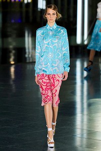 Jonathan Saunders, Spring/Summer 2012. London Fashion Week 2012. [Photo by Stuart Wilson/Getty Images]