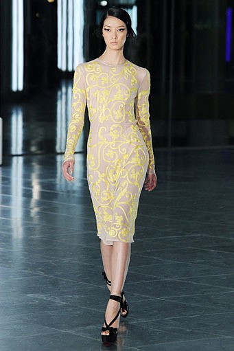 Jonathan Saunders, Spring/Summer 2012. London Fashion Week 2012. [Photo by Stuart Wilson/Getty Images]