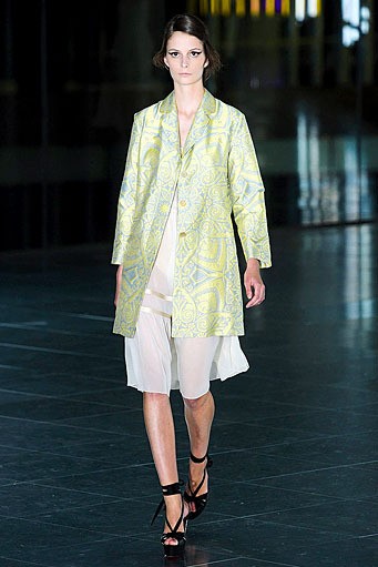 Jonathan Saunders, Spring/Summer 2012. London Fashion Week 2012. [Photo by Stuart Wilson/Getty Images]
