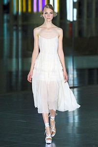 Jonathan Saunders, Spring/Summer 2012. London Fashion Week 2012. [Photo by Stuart Wilson/Getty Images]