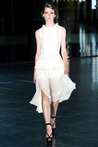 Jonathan Saunders, Spring/Summer 2012. London Fashion Week 2012. [Photo by Stuart Wilson/Getty Images]