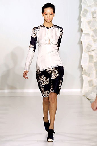 Kinder Aggugini, Spring/Summer 2012. London Fashion Week 2012. [Photo by Tim Whitby/Getty Images]