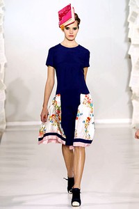 Kinder Aggugini, Spring/Summer 2012. London Fashion Week 2012. [Photo by Tim Whitby/Getty Images]